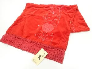 ビロードレース花模様ショール